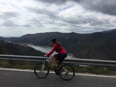 Cycling on the Istan road during a fitness holiday with Boot Camp Marbella.jpg