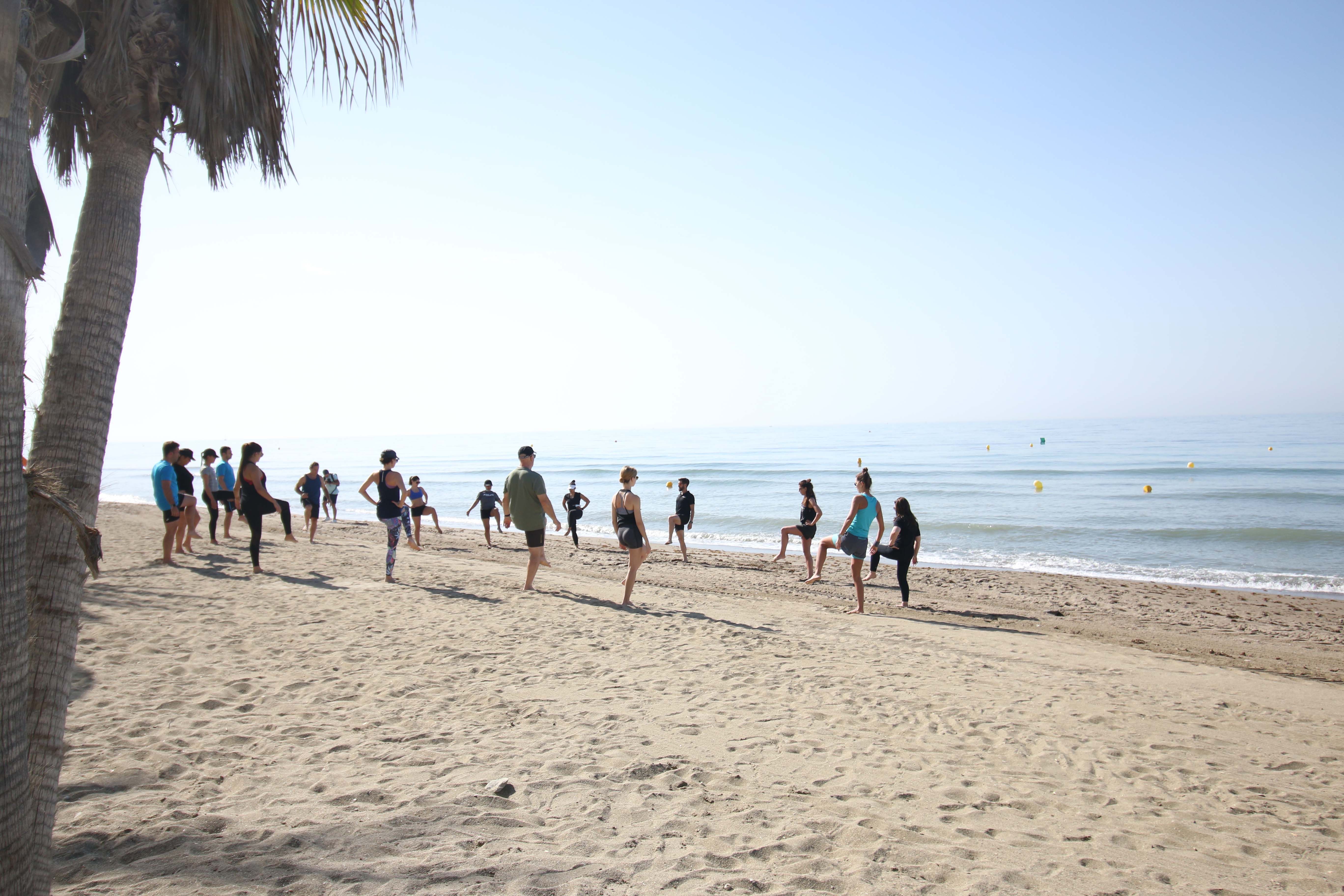 Boot Camp Marbella Morning Beach Training