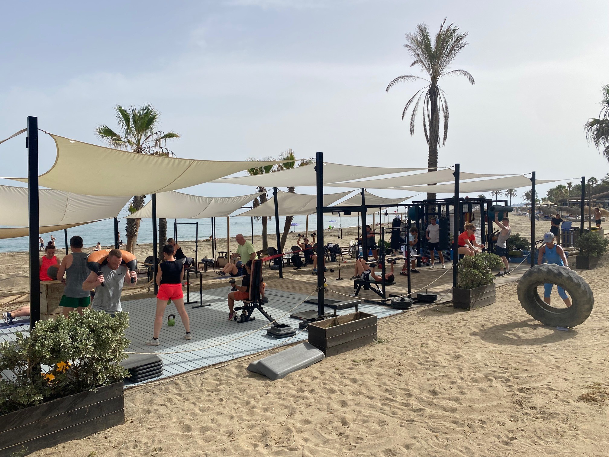 Boot Camp Marbella Outdoor Gym